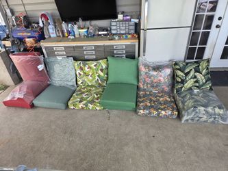 New Outdoor seat cushions
