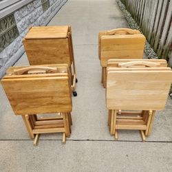 Vintage Snacktable Sets