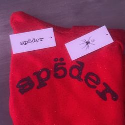 Red VVS Sp5der Hoodie (L)