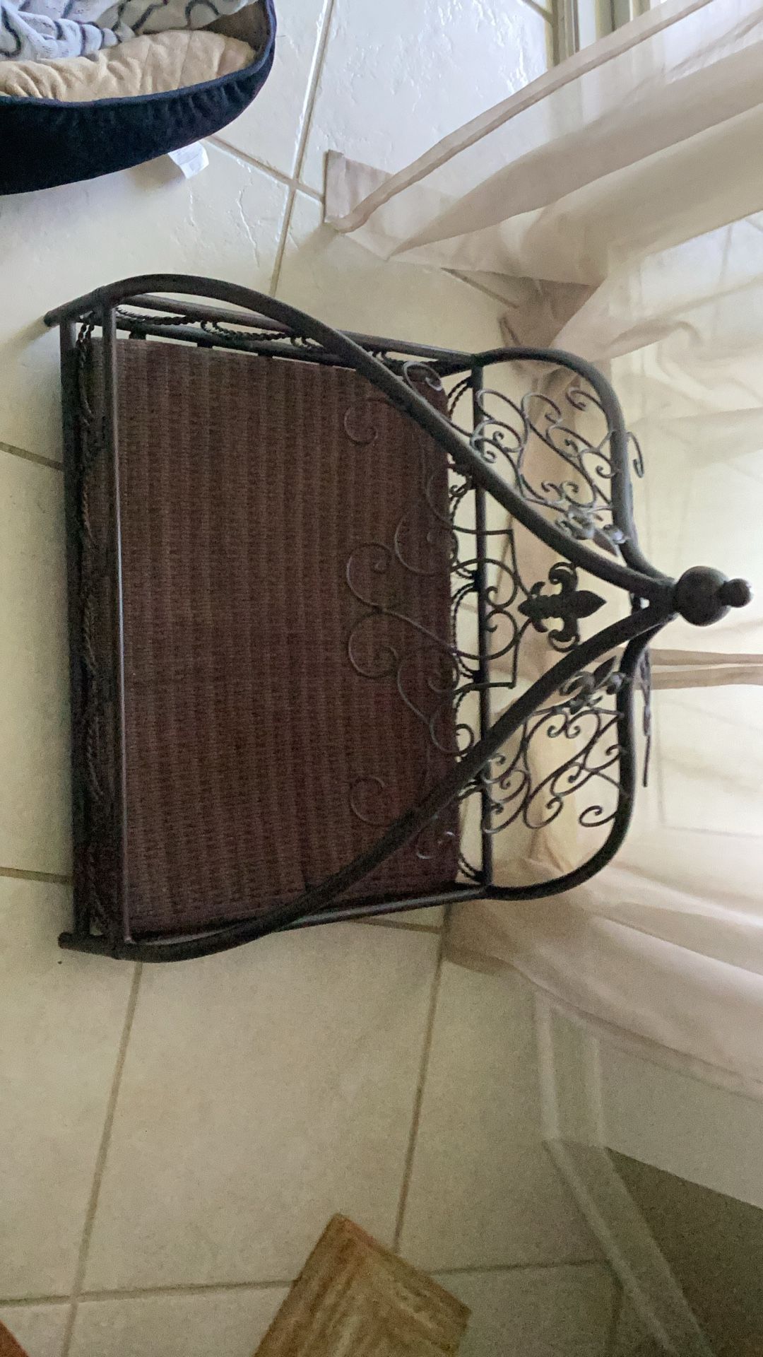 Iron Dog Bed