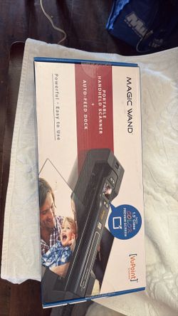 Handheld scanner for photos and documents