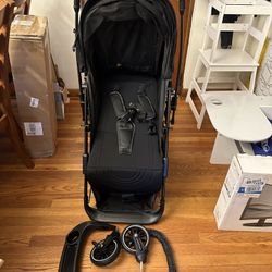 Cozy kid Baby Stroller, Lightweight Stroller w/Snack Tray