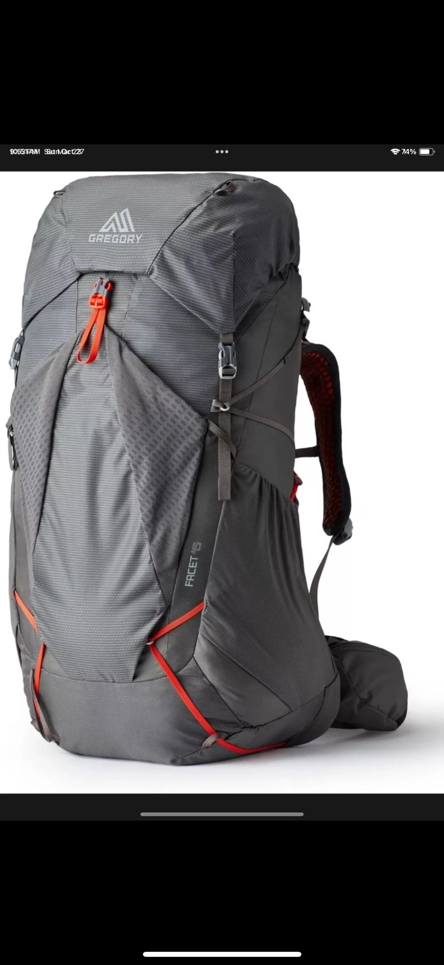 Gregory Facet 45L Backpack XS