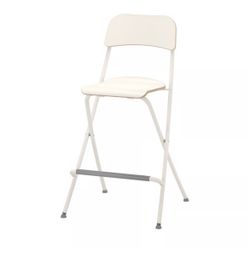 IKEA FRANKLIN Bar Stool with backrest (1)