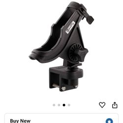 Scotty Baitcaster/Spinning Rod Holder w/ Square Rail Mount 