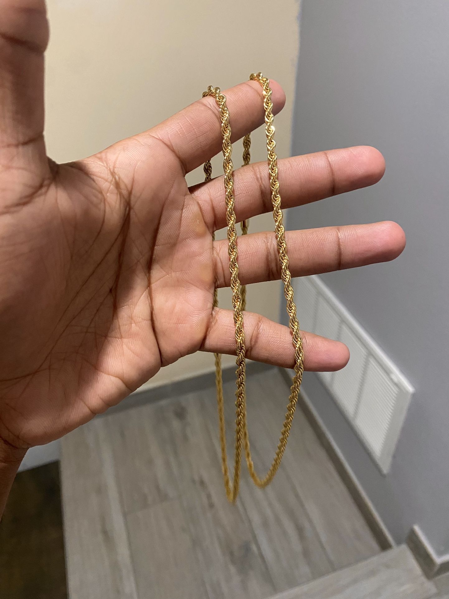 14k Gold Rope Chain