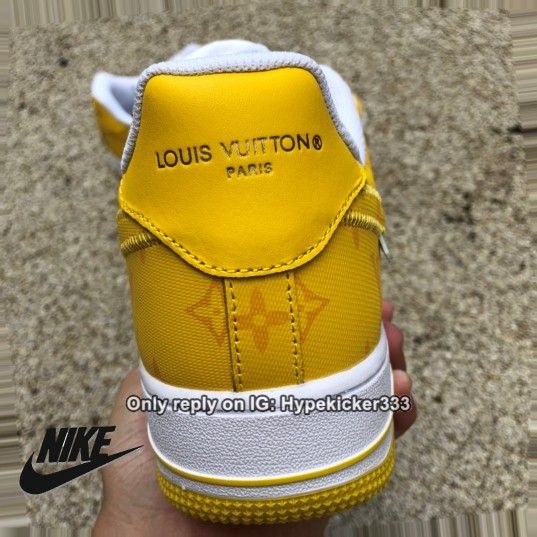 Vuitton Nike LV Air Force 1 Low shoes streetwear for Sale in Miami