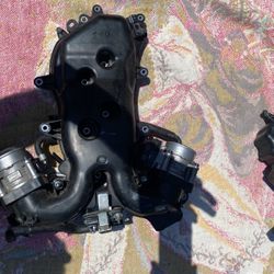 Infiniti Q 60 Q50 3.0 Engine intake with throttlebody