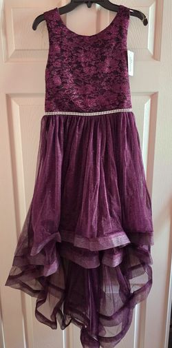 Plum Girls Dress
