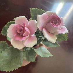 Antique  Ceramic Flowers