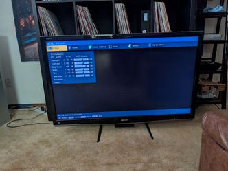Aquos 55in tv