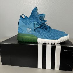 Adidas Tubular X Prime Knit Cyan