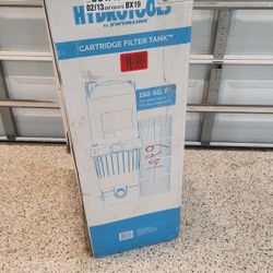 SWIMLINE HYDROTOOLS Inground Pool Cartridge Filter Tank, Sure-Flo 150 Sq Ft w/ Element