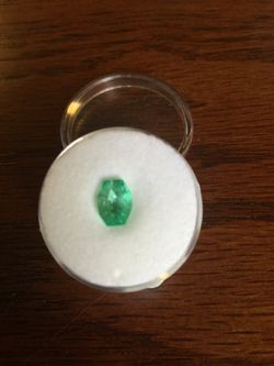 1.5 carat Columbian Emerald