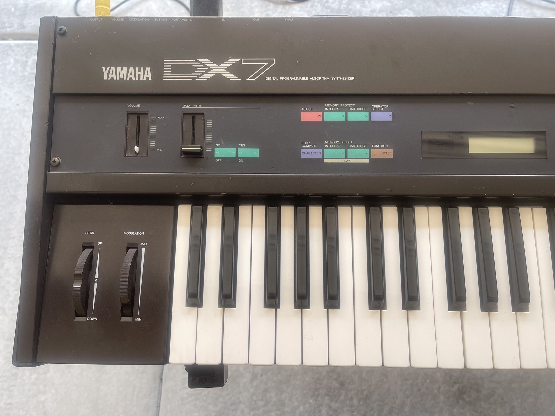 DX 7 Keyboard