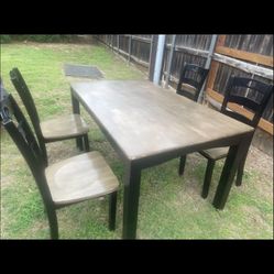 Table 4 Chairs.