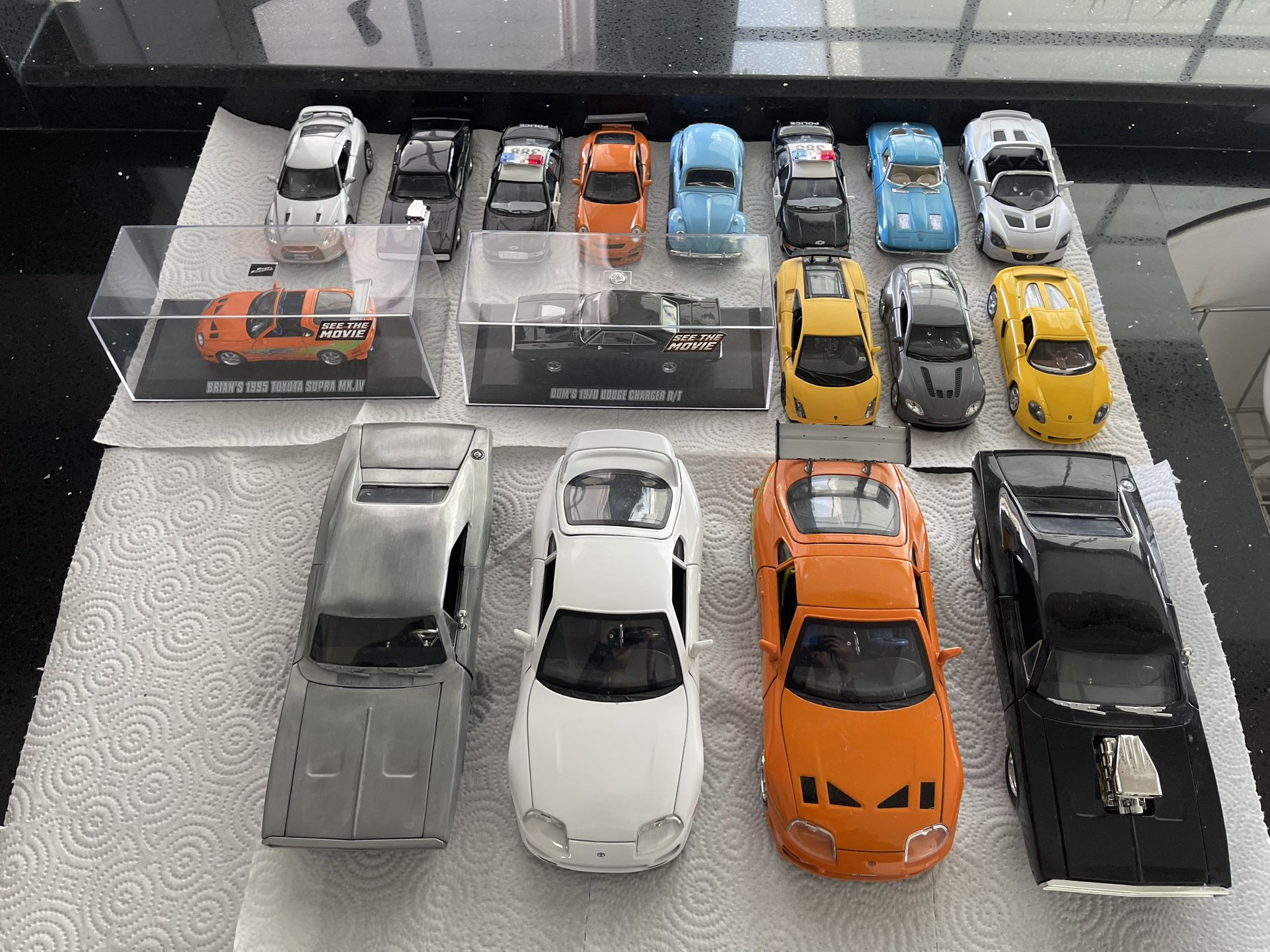 Fast & Furious Toy Car Lot + More Cars - Jada, Welly, RMX City, Diecast