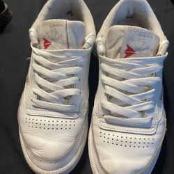 Reebok Womens Shoes White Used But Good Condition 