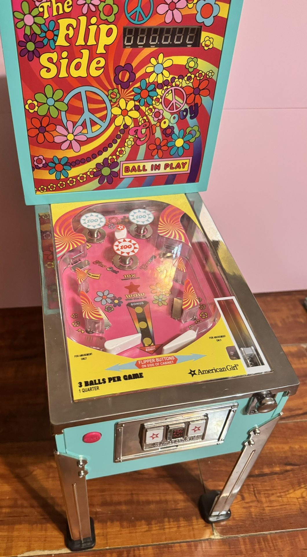 (Table Top Game) American Girl Julie Albright Doll Pinball