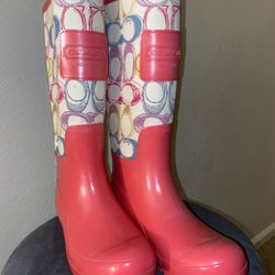 Coach | Pearl Dream | Rain Boots 