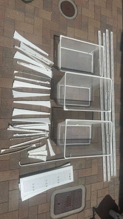IKEA Algot closet set