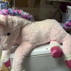Big unicorn plush