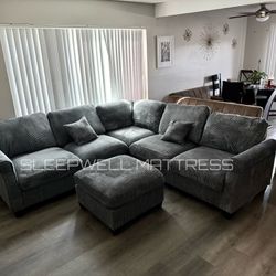 New Dark gray Sectional 