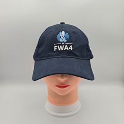 Port & Company Amazon FC FWA4 Fort Wayne Indiana Navy Blue Adjustable Hat