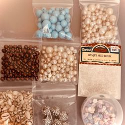 Lot of Mixed Beads Mostly Rescued / Reclaimed #052022B5.