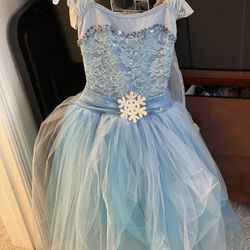 Frozen Princess Dress For Bday