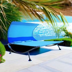 brand new outdoor lounge bed in box