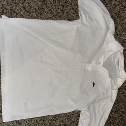Lacoste Men’s Polo Size 4 Medium White Brand New