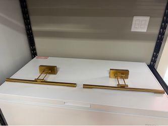 Gold Wall-mounted Picture Lights