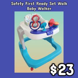 NEW Safety First Ready Set Walk Baby Walker: Njft 