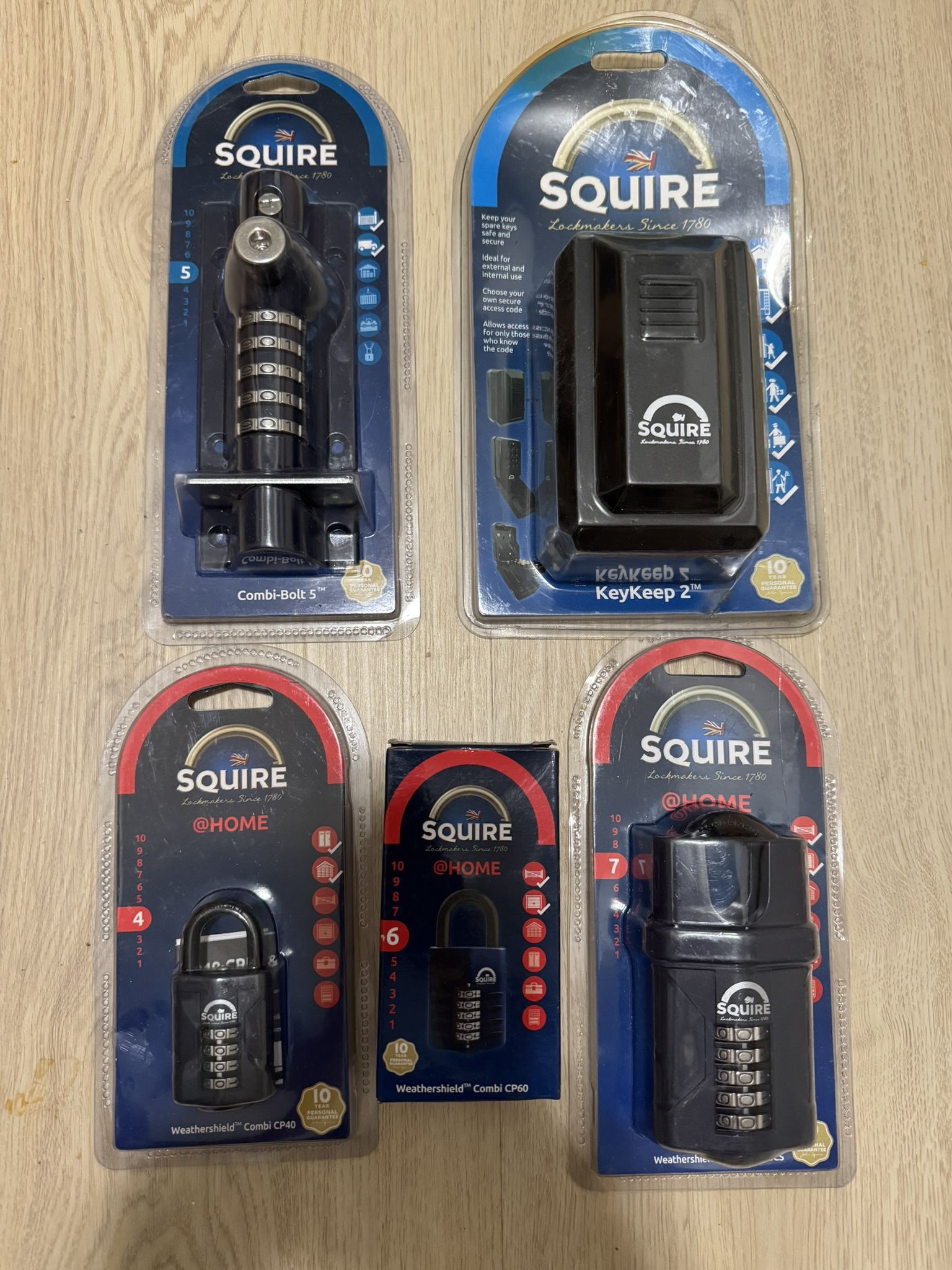 Squire Lock Bundle Combi Locks Home Or Work Security