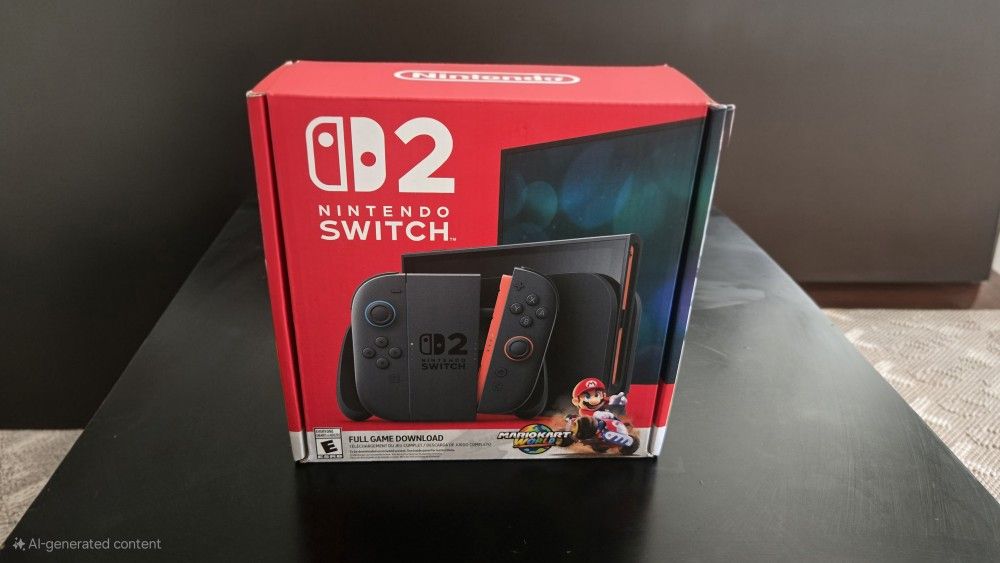 Nintendo Switch 2 Bundle With Mario Kart World