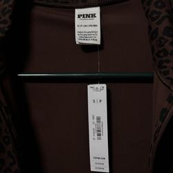 CHEETAH VS PINK ZIP JACKET🤎NWT