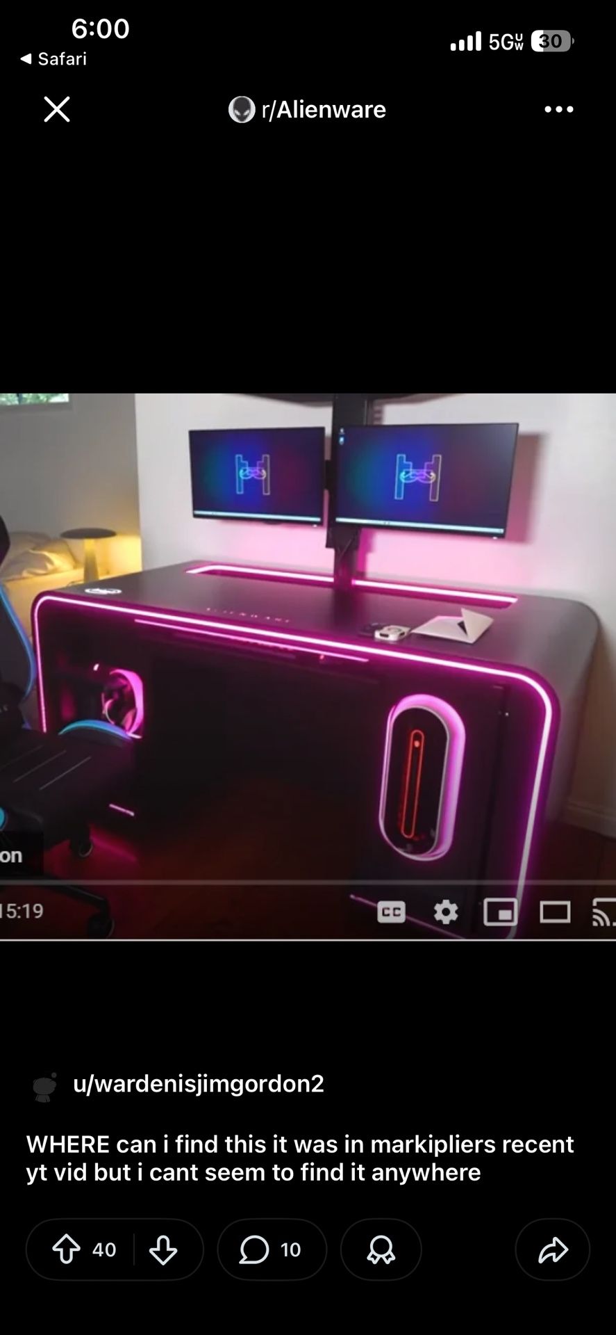 custom Alienware x Intel 