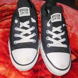Converse Shoes Size 9 Slip Ons