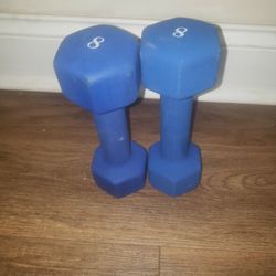 Set Of 8lb Dumbells 