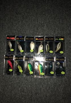 Blaze fishing lures