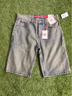 Ring on fire Denim shorts