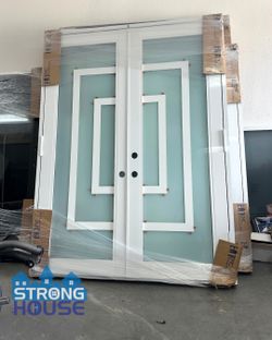 Hurricane Impact Double Entry Doors