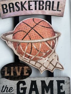 Basketball Sign 