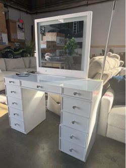 Makeup Vanity with LED Lights