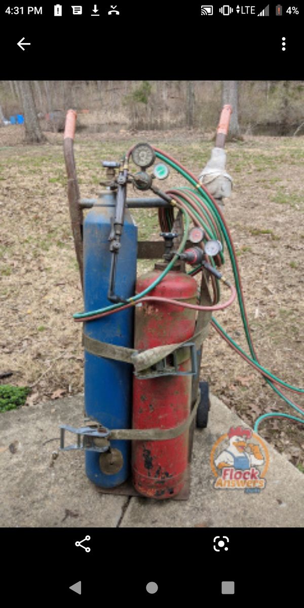 4 cutting torch bottles for Sale in Houston, TX OfferUp