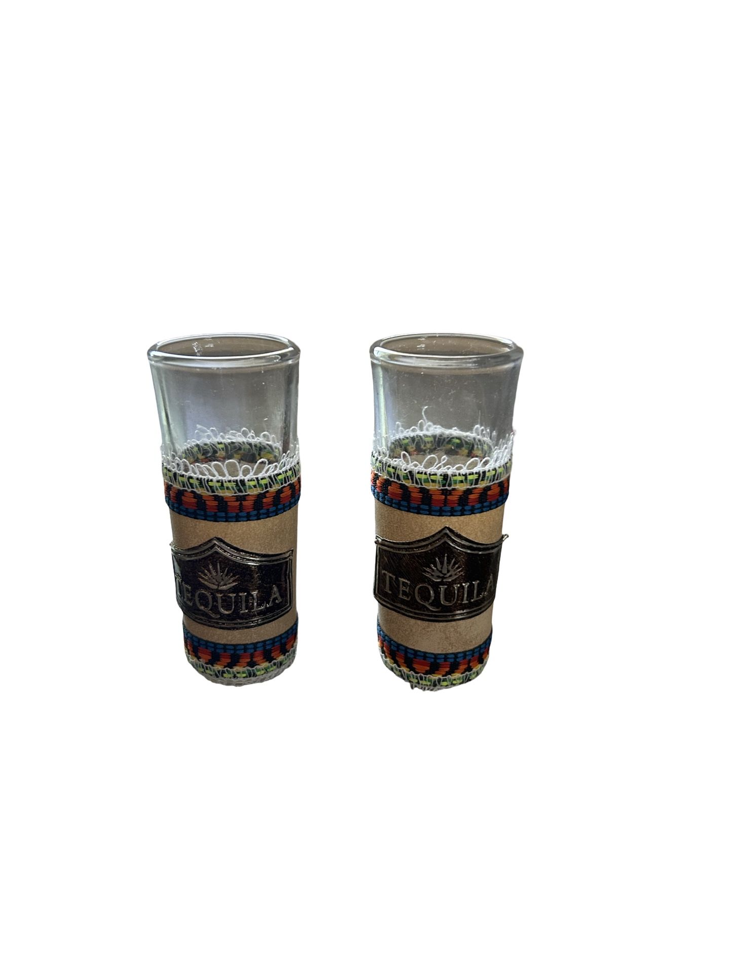 Fiesta Theme Tequila shot glasses