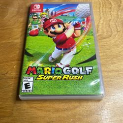 Nintendo Switch - Mario Golf Super Rush 