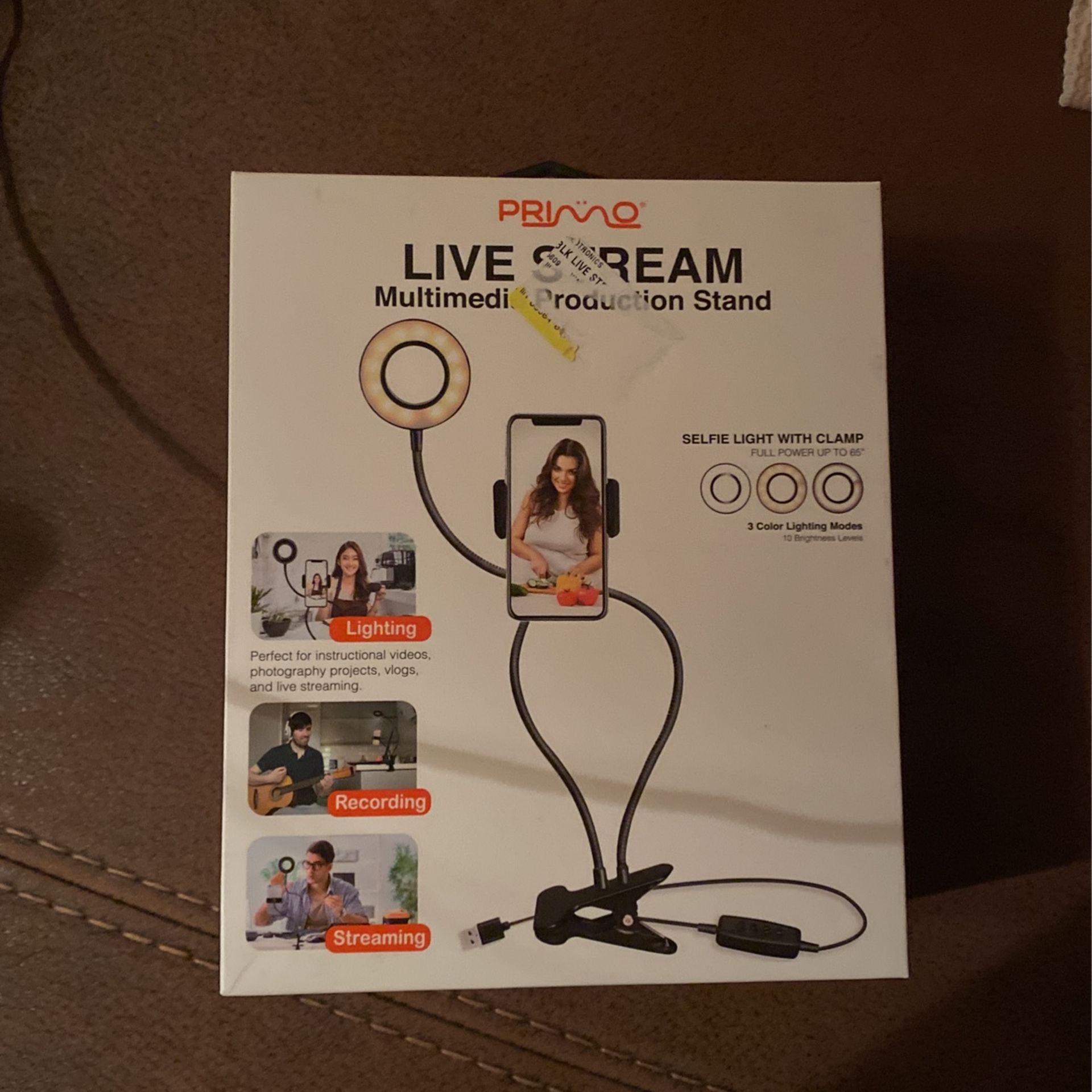 Live Stream Multimedia Stand With Accessories