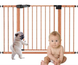 Babelio Wooden Baby Pet Safety Gate